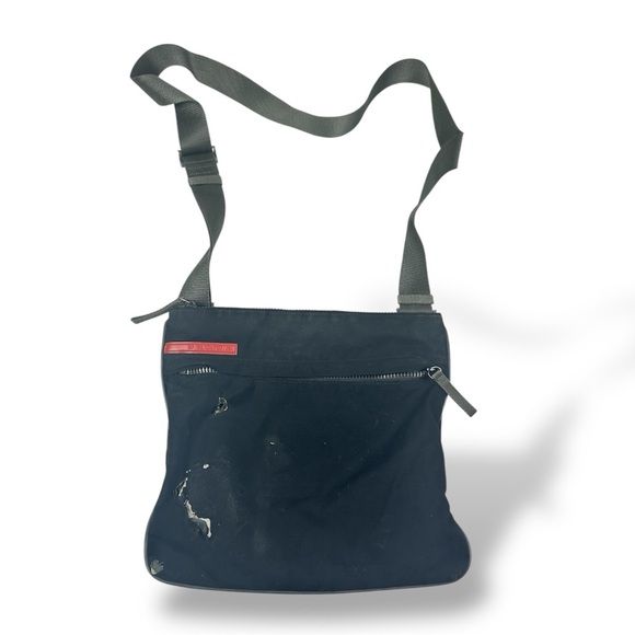 Prada Polyester Polyamide Black Crossbody Bag - Picture 1 of 16